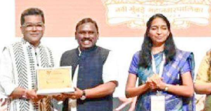 नवी मुंबई महापालिकेला सीआयटीआय टेक्सटाईल सस्टेनेबिलिटी राष्ट्रीय पुरस्कार प्रदान newspaper 2026 07 18t150913.865