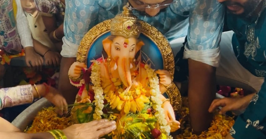 आनंद भारतीच्या गणरायाचे पर्यावरणपूरक विसर्जनाची परंपरा कायम आनंद भारतीच्या गणरायाचे पर्यावरणपूरक विसर्जनाची परंपरा कायम