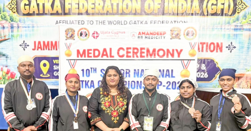 १०व्या राष्ट्रीय वरिष्ठ गतका चॅम्पियनशिपमध्ये महाराष्ट्राची दमदार कामगिरी