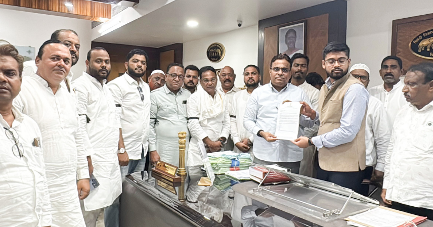 पालिकेने पाणी चोरी तत्काळ बंद करून वितरण नियोजन करावे - आमदार रईस शेख